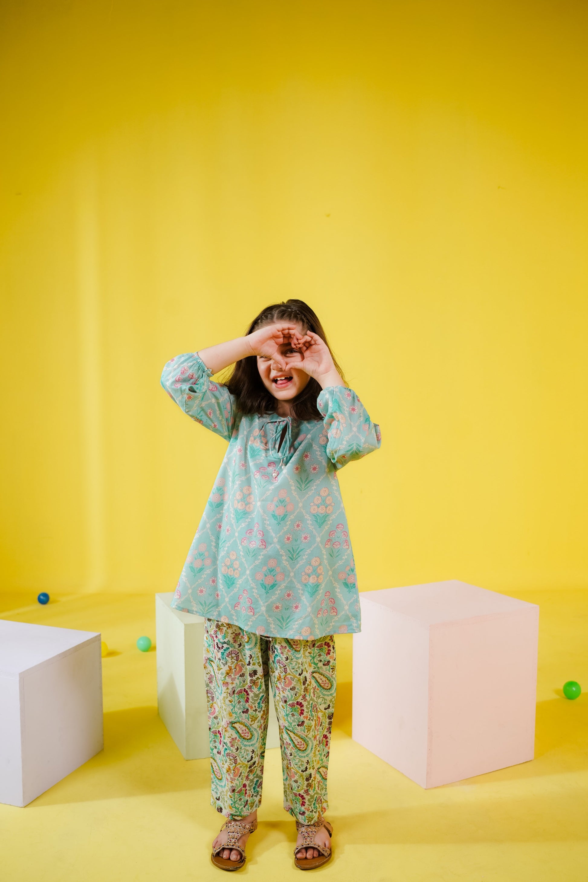 KKG-155 - by Maria Faisal - Registered Vendor of : Kastoor Kids - 100% Original Designer Dress.