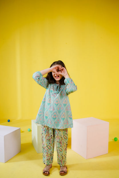 KKG-155 - by Maria Faisal - Registered Vendor of : Kastoor Kids - 100% Original Designer Dress.