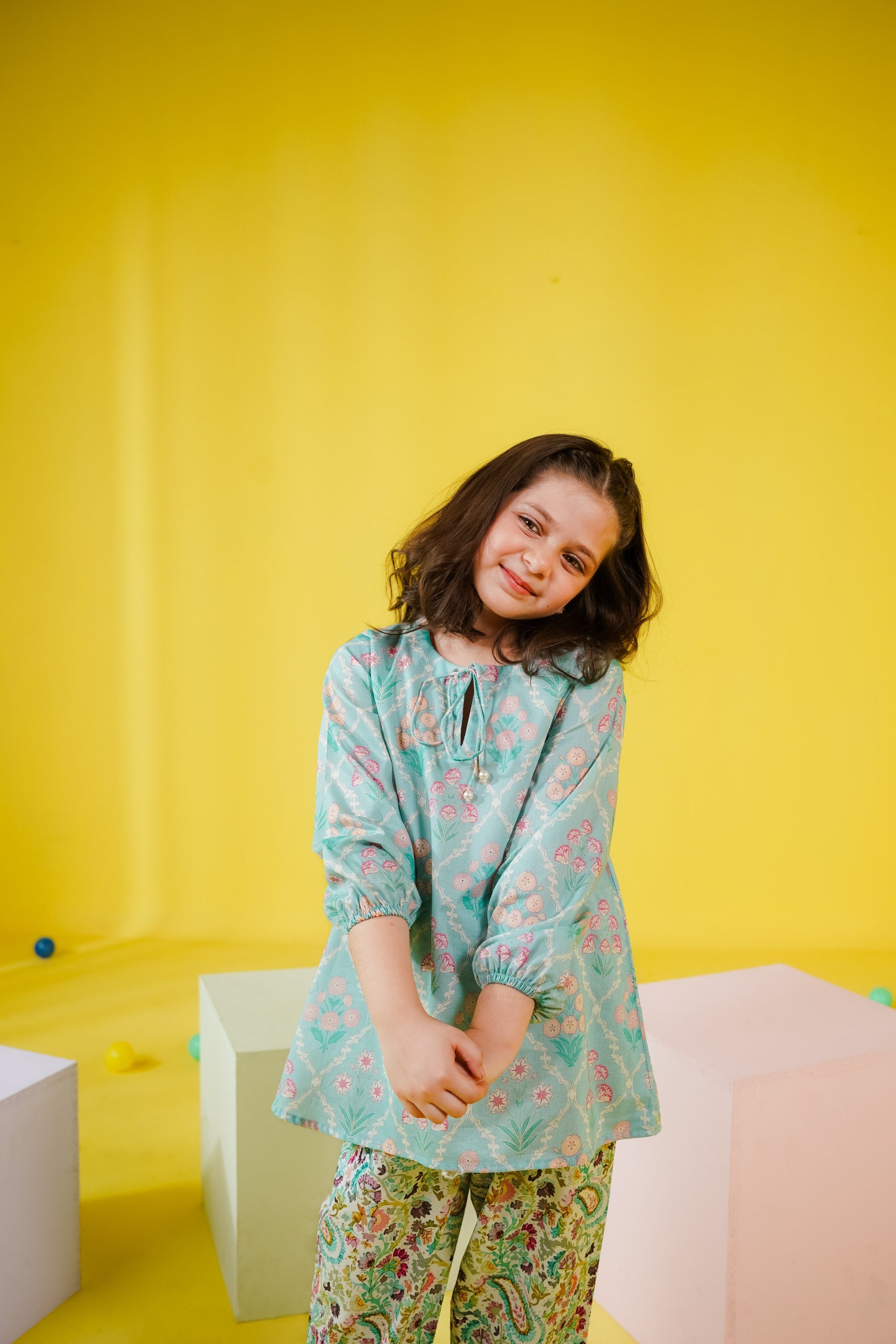 KKG-155 - by Maria Faisal - Registered Vendor of : Kastoor Kids - 100% Original Designer Dress.
