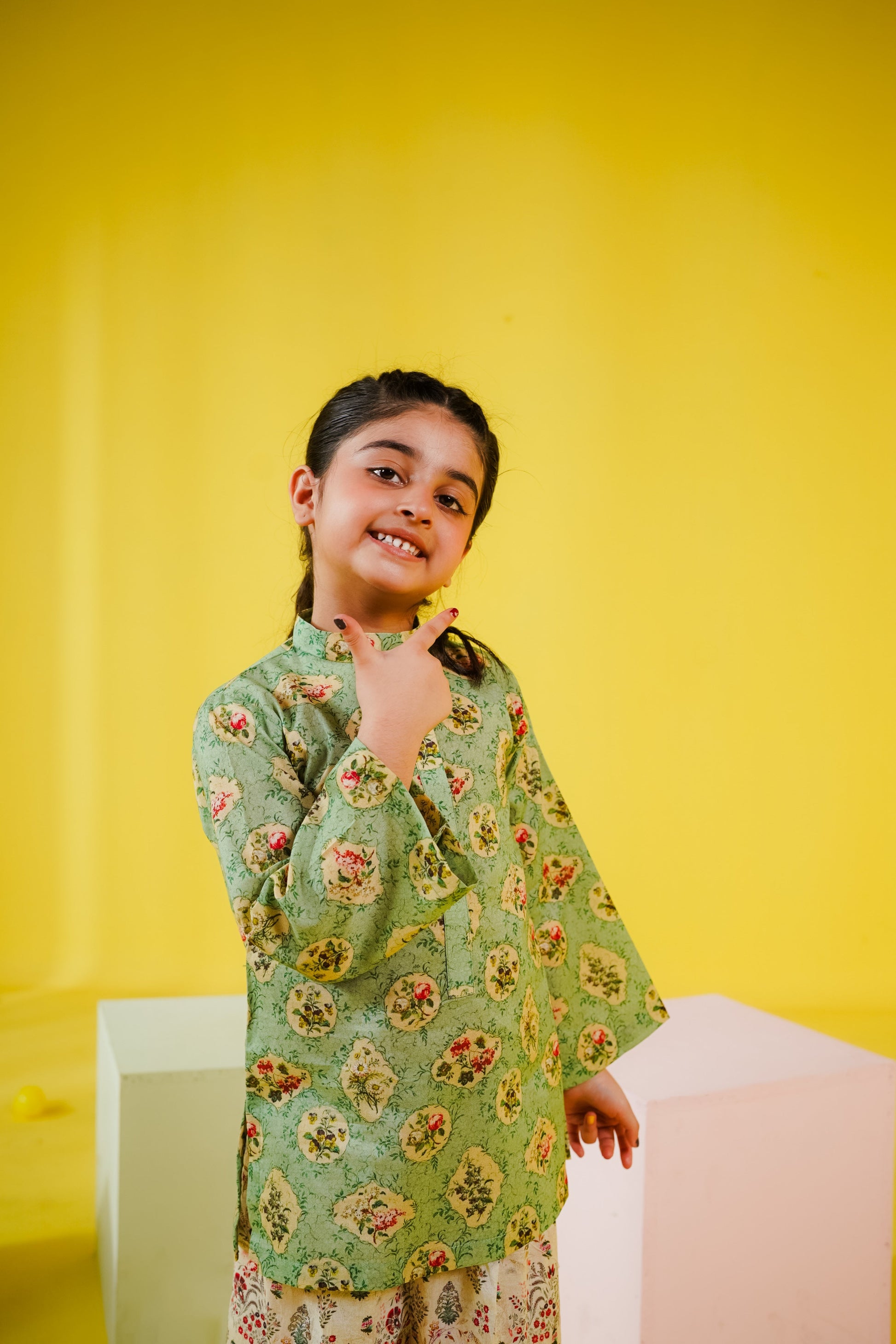 KKG-156 - by Maria Faisal - Registered Vendor of : Kastoor Kids - 100% Original Designer Dress.