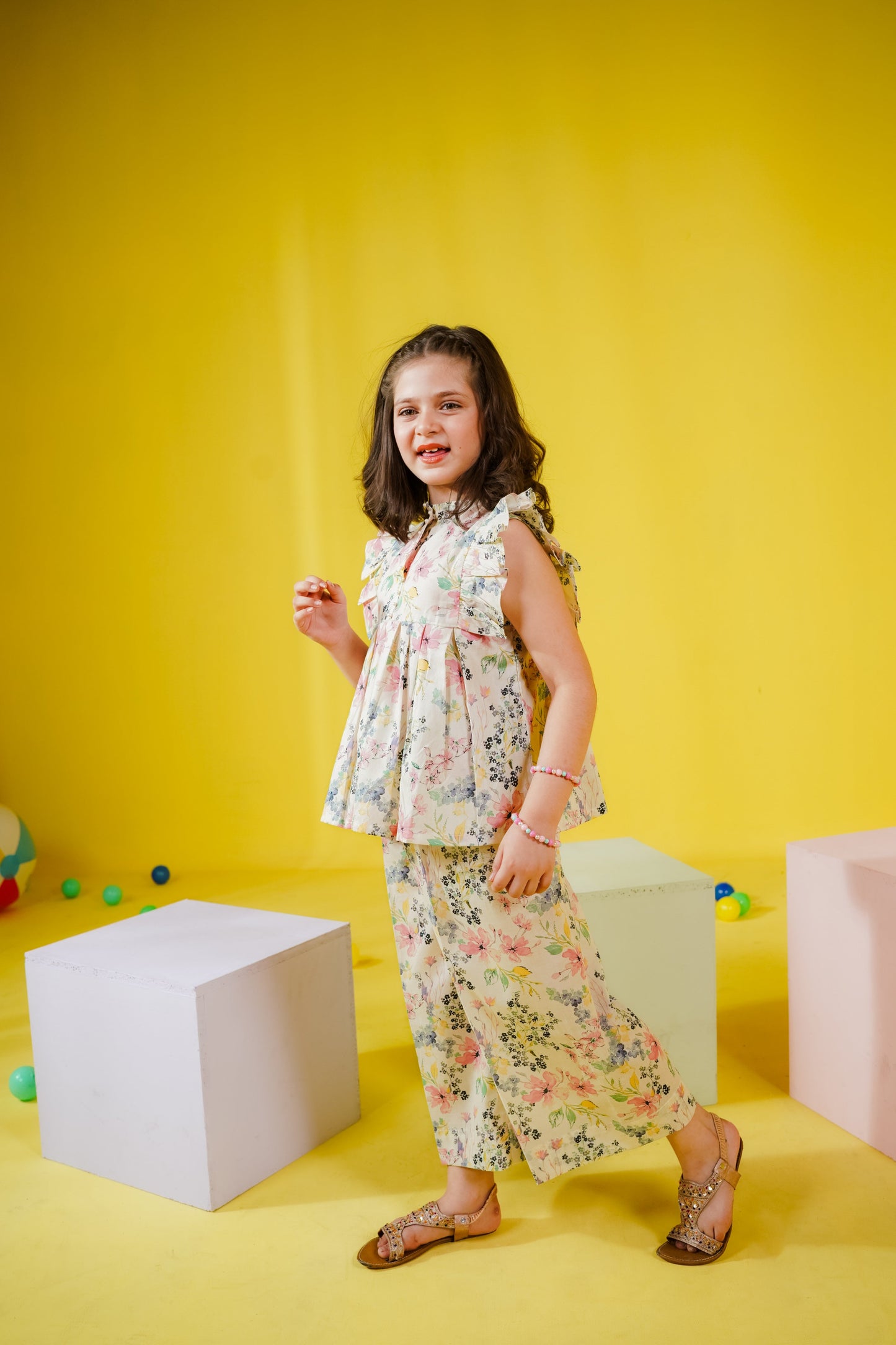 KKG-157 - by Maria Faisal - Registered Vendor of : Kastoor Kids - 100% Original Designer Dress.