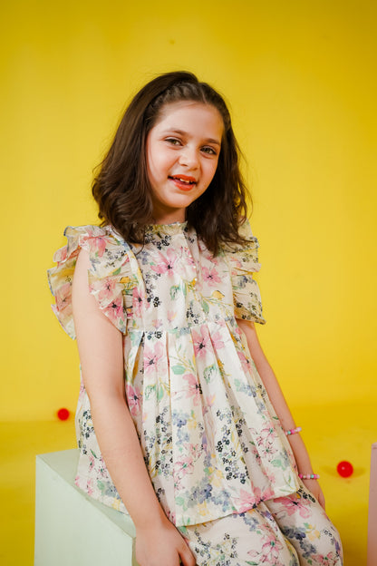 KKG-157 - by Maria Faisal - Registered Vendor of : Kastoor Kids - 100% Original Designer Dress.