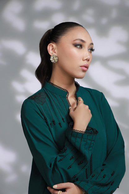 Sana Abbas | La Fiesta A W Pret | Rio - Dress - available at Maria Faisal in UK and USA.