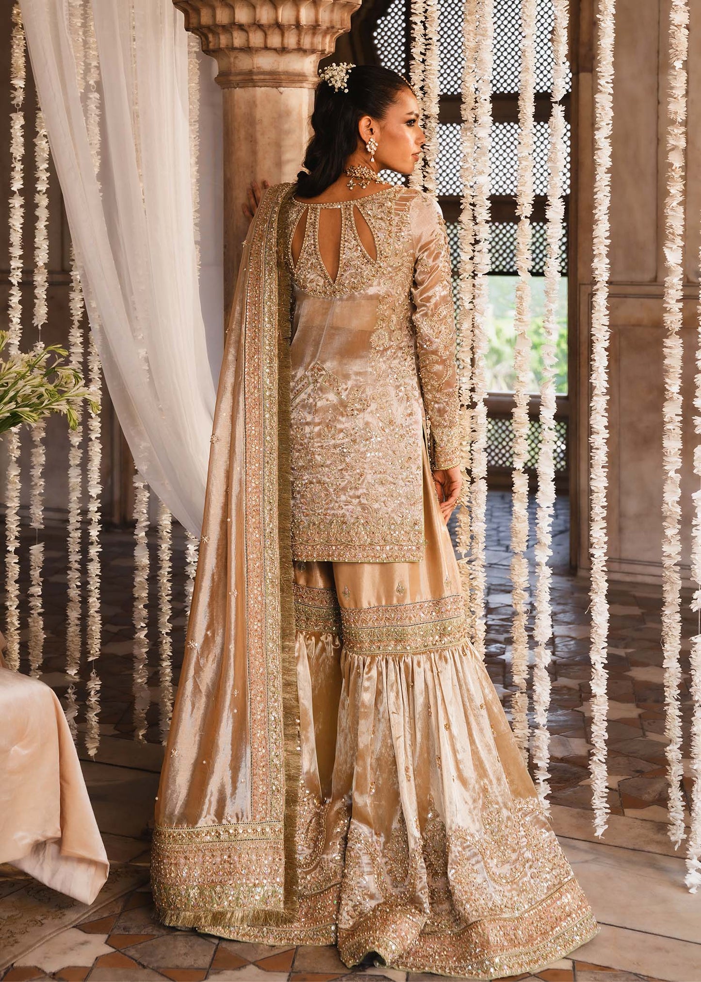 Kanwal Malik | Sajni Wedding Festive | RESHAM - Wedding Dress - available at Maria Faisal in UK and USA.