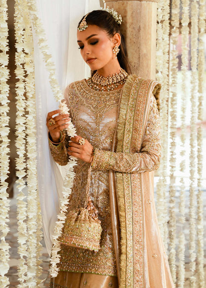 Kanwal Malik | Sajni Wedding Festive | RESHAM - Wedding Dress - available at Maria Faisal in UK and USA.