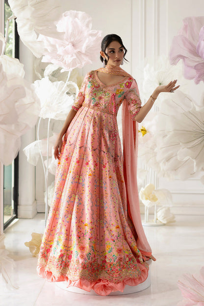 Mina Hassan | Festive Dholki 25 | Maaya - Wedding Dress - available at Maria Faisal in UK and USA.