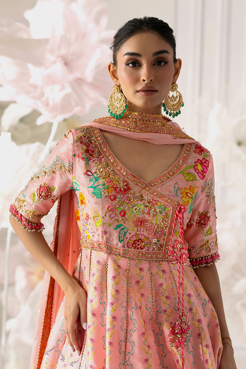 Mina Hassan | Festive Dholki 25 | Maaya - Wedding Dress - available at Maria Faisal in UK and USA.