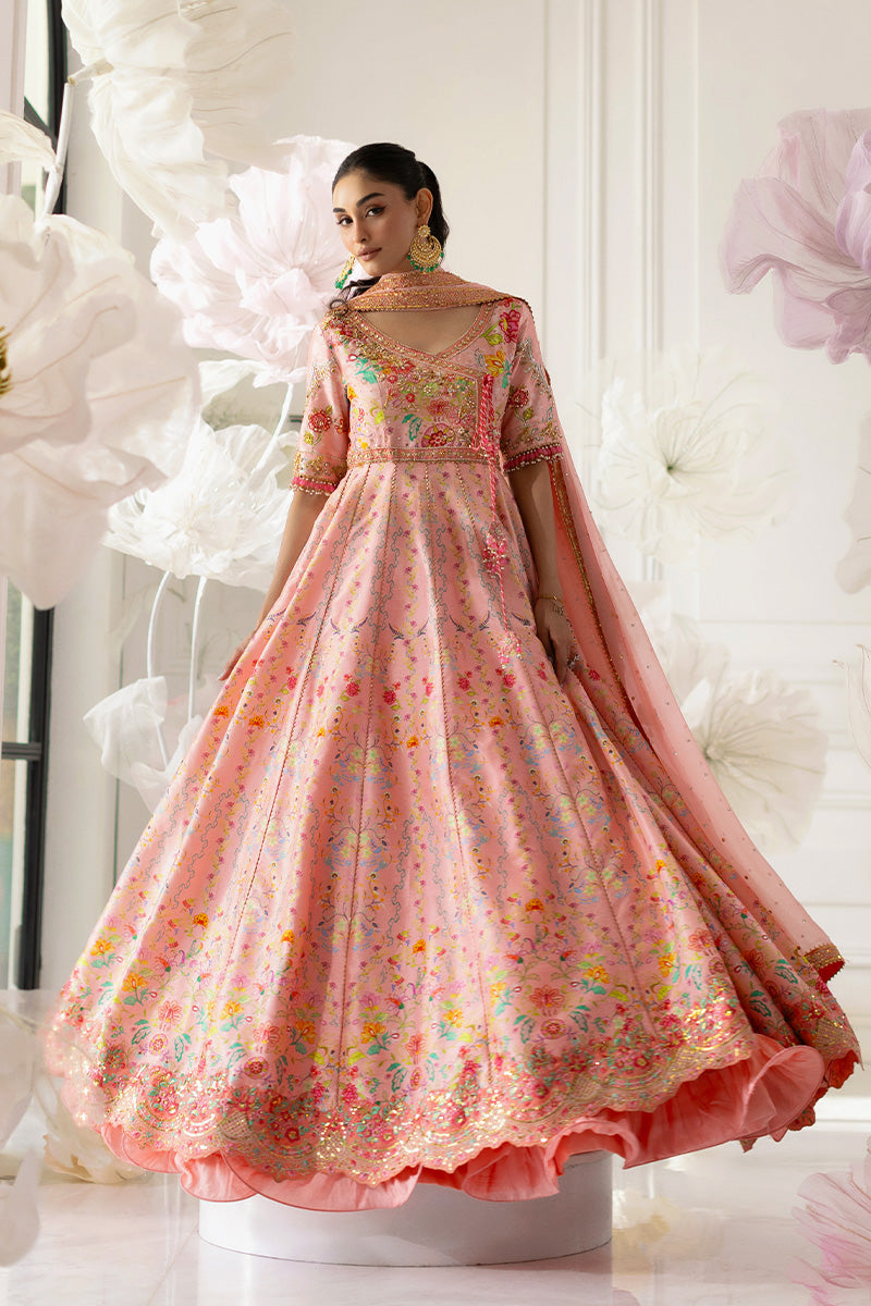 Mina Hassan | Festive Dholki 25 | Maaya - Wedding Dress - available at Maria Faisal in UK and USA.