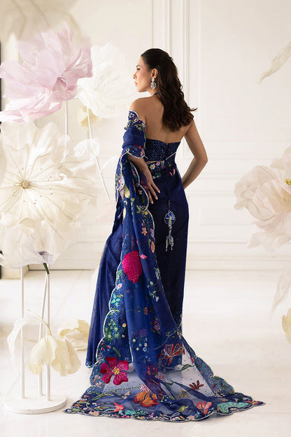 Mina Hassan | Festive Dholki 25 | Syra - Wedding Dress - available at Maria Faisal in UK and USA.