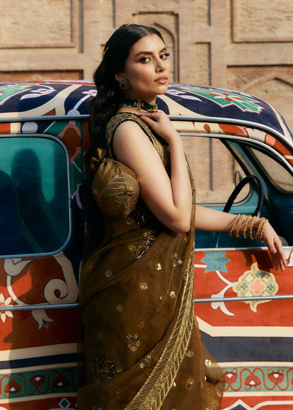 Laj | Hath Kahani Luxury Formals 24 | ALANI - Designer Dress with Intricate embroidery and embellishments. Shop elegent wedding dress at Maria Faisal.