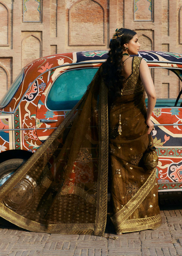 Laj | Hath Kahani Luxury Formals 24 | ALANI - Designer Dress with Intricate embroidery and embellishments. Shop elegent wedding dress at Maria Faisal.