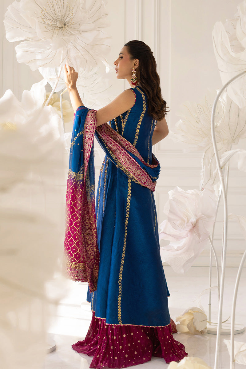 Mina Hassan | Festive Dholki 25 | Aneek - Wedding Dress - available at Maria Faisal in UK and USA.