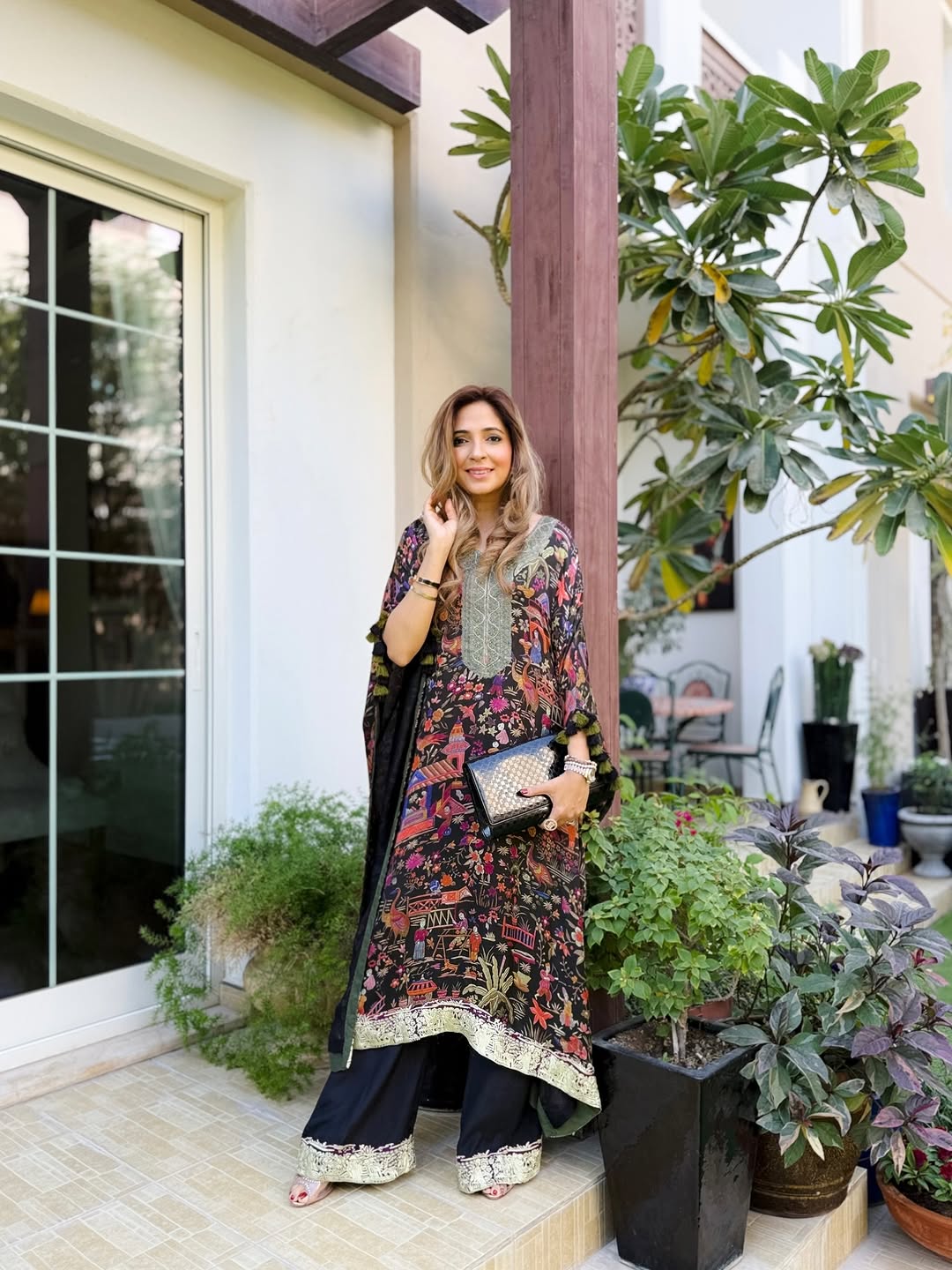 Layla Chatoor | Pret A Porter | LC-43 - Luxury Dress - available at Maria Faisal in UK and USA.