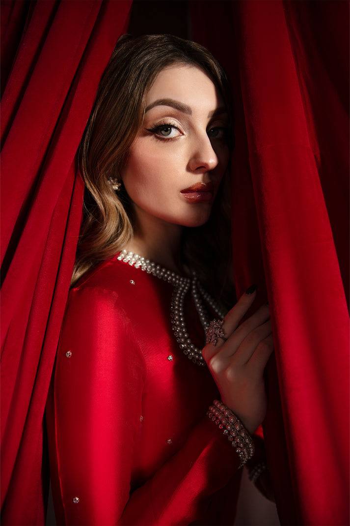 Raja Salahuddin | House of Mina | Crimson by Maria Faisal - Registered Vendor of : Raja Salahuddin - type : Ladies Clothes - 100% original wedding dresses