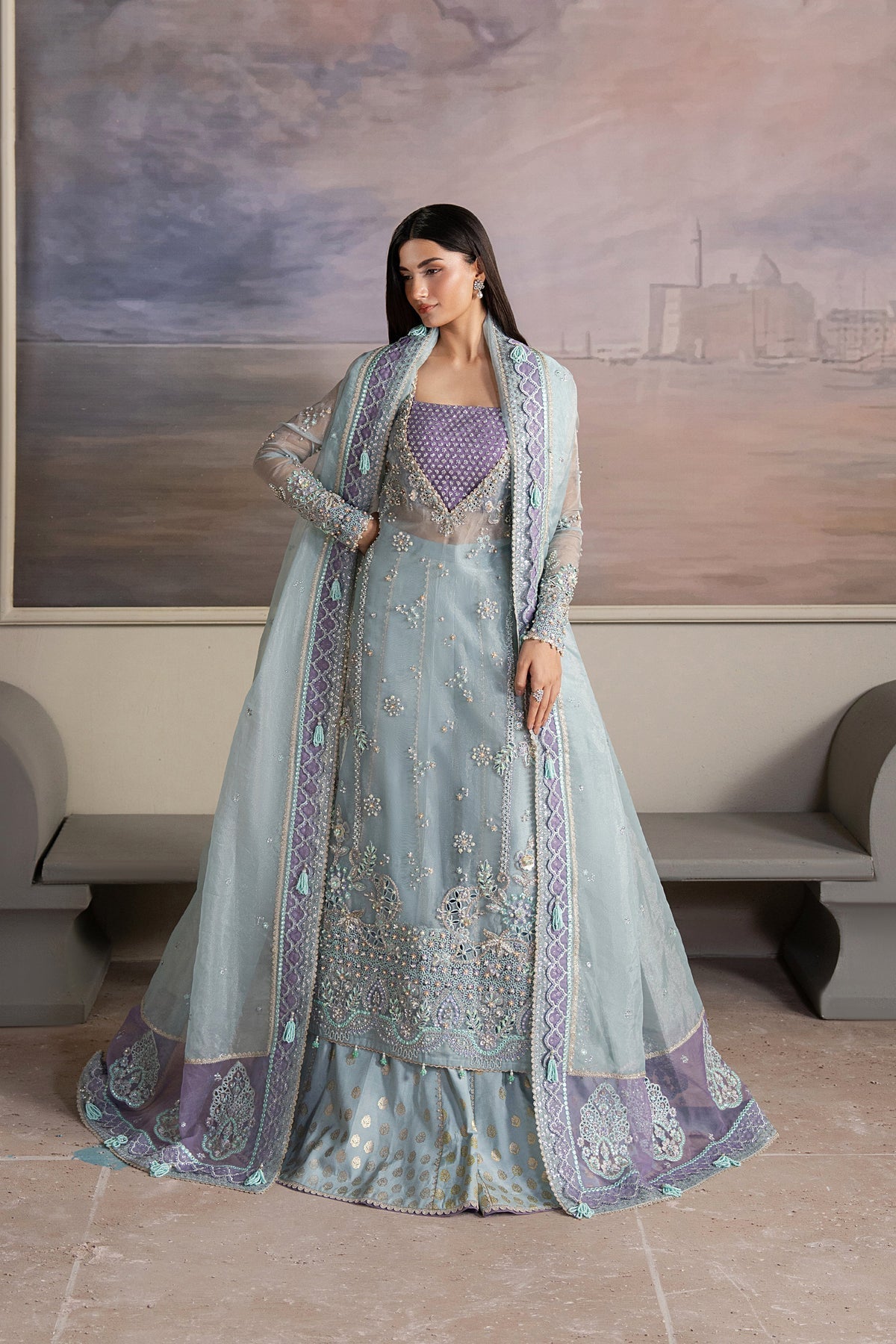 Ayzel | Solaris Wedding Formals 25 | AURAYNE - Wedding Dress - available at Maria Faisal in UK and USA.