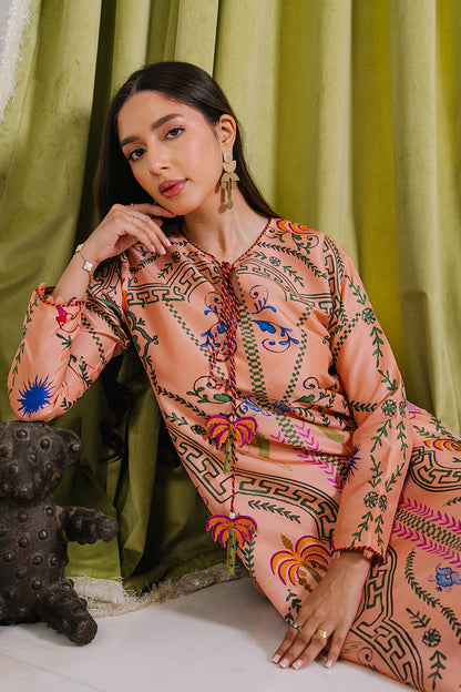 Mina Hassan | Signature Luxe 25 | Les Tigres Kaftan - Formal Dress - available at Maria Faisal in UK and USA.