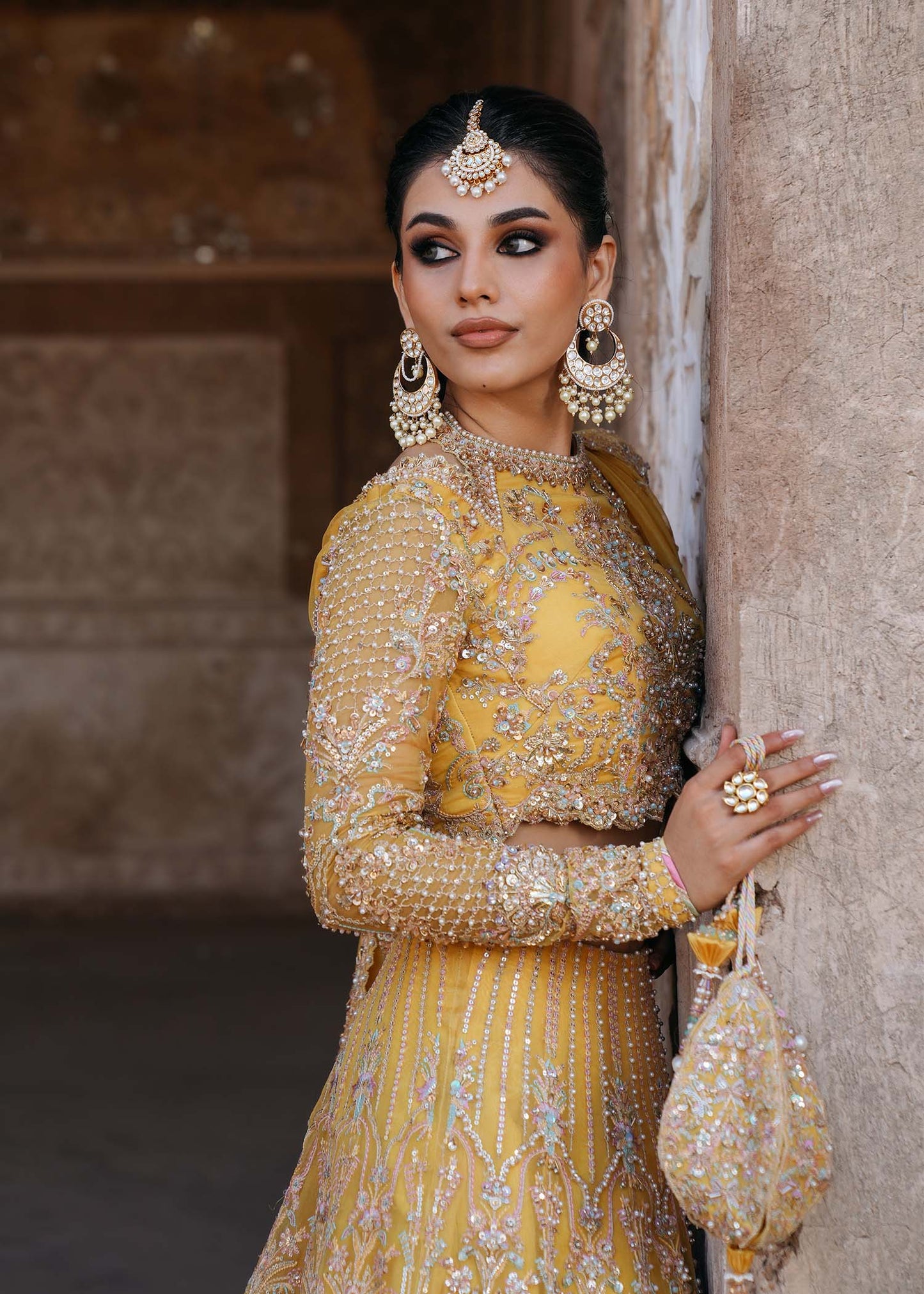 Kanwal Malik | Sajni Wedding Festive | KHIRAD - Wedding Dress - available at Maria Faisal in UK and USA.