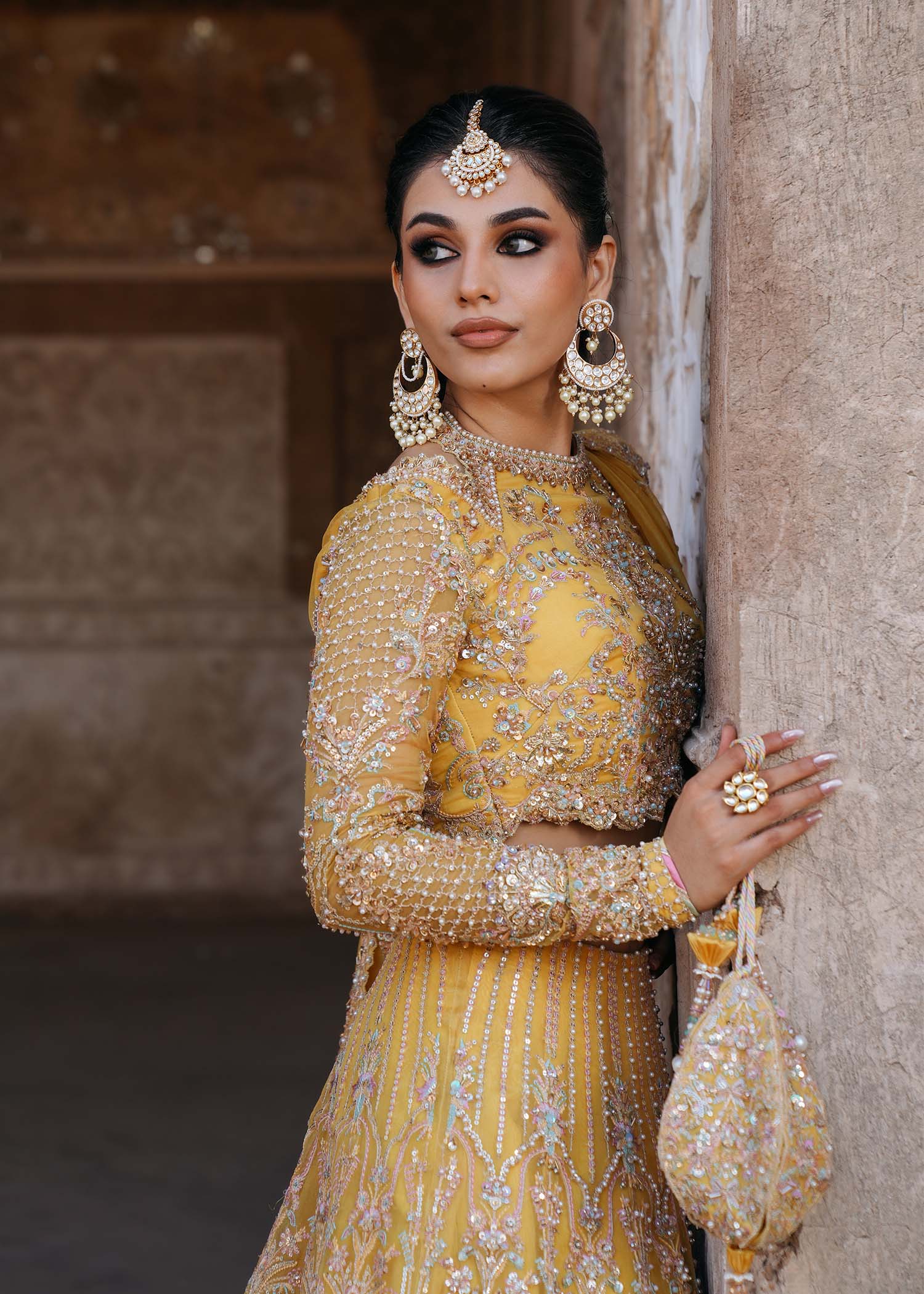 Kanwal Malik | Sajni Wedding Festive | KHIRAD - Wedding Dress - available at Maria Faisal in UK and USA.