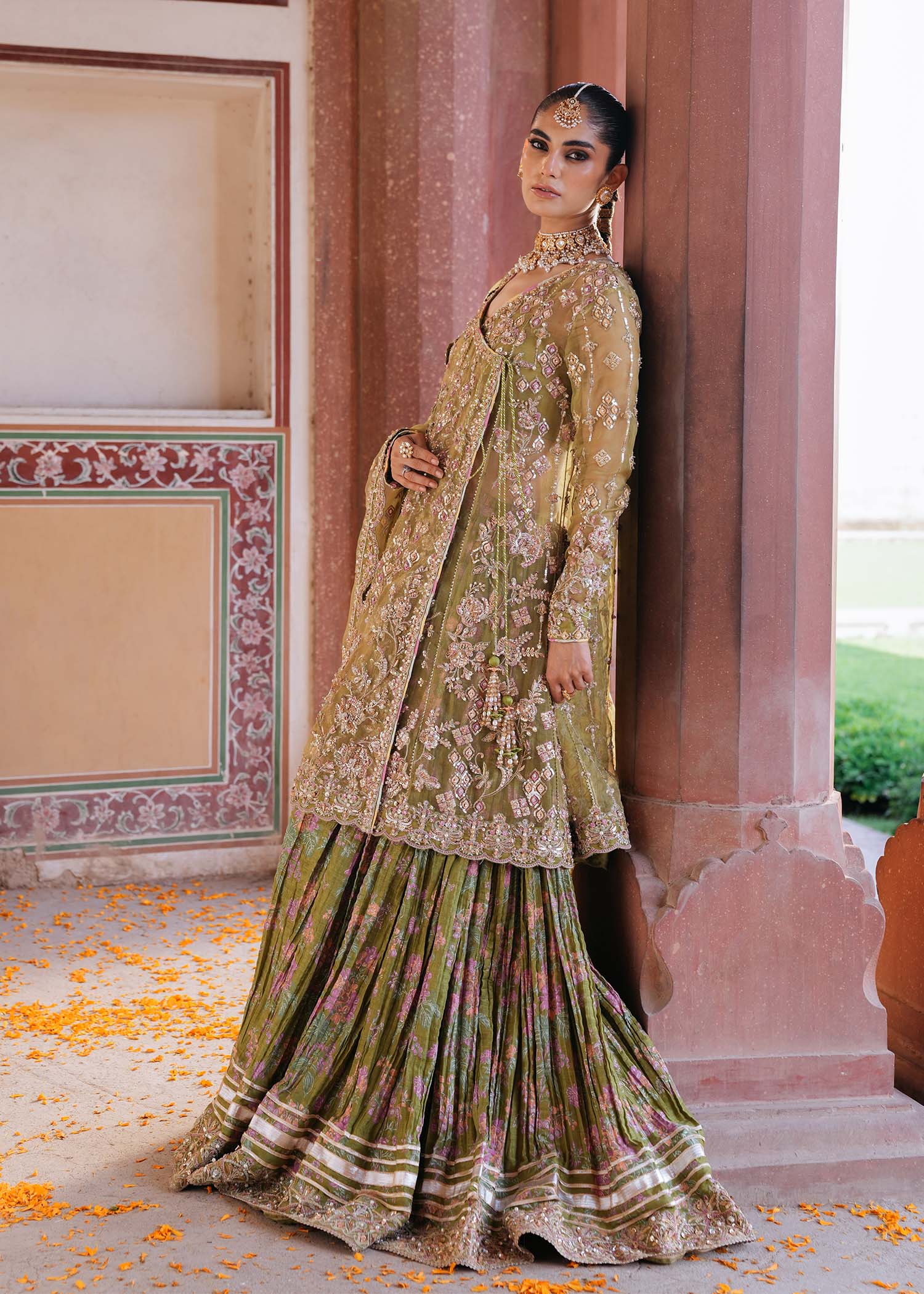 Kanwal Malik | Sajni Wedding Festive | AMAL - Wedding Dress - available at Maria Faisal in UK and USA.