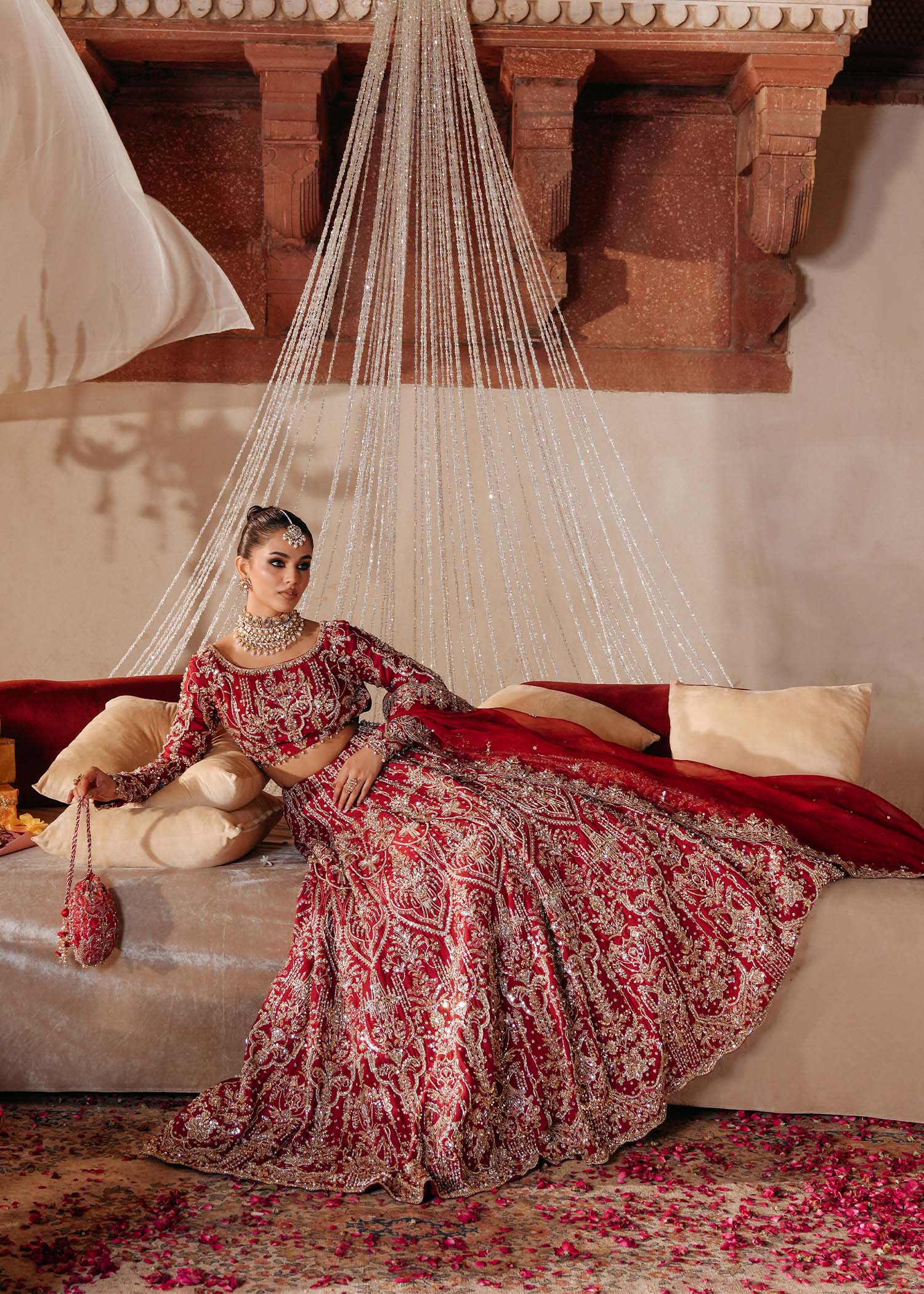 Kanwal Malik | Sajni Wedding Festive | KRISHAM - Wedding Dress - available at Maria Faisal in UK and USA.