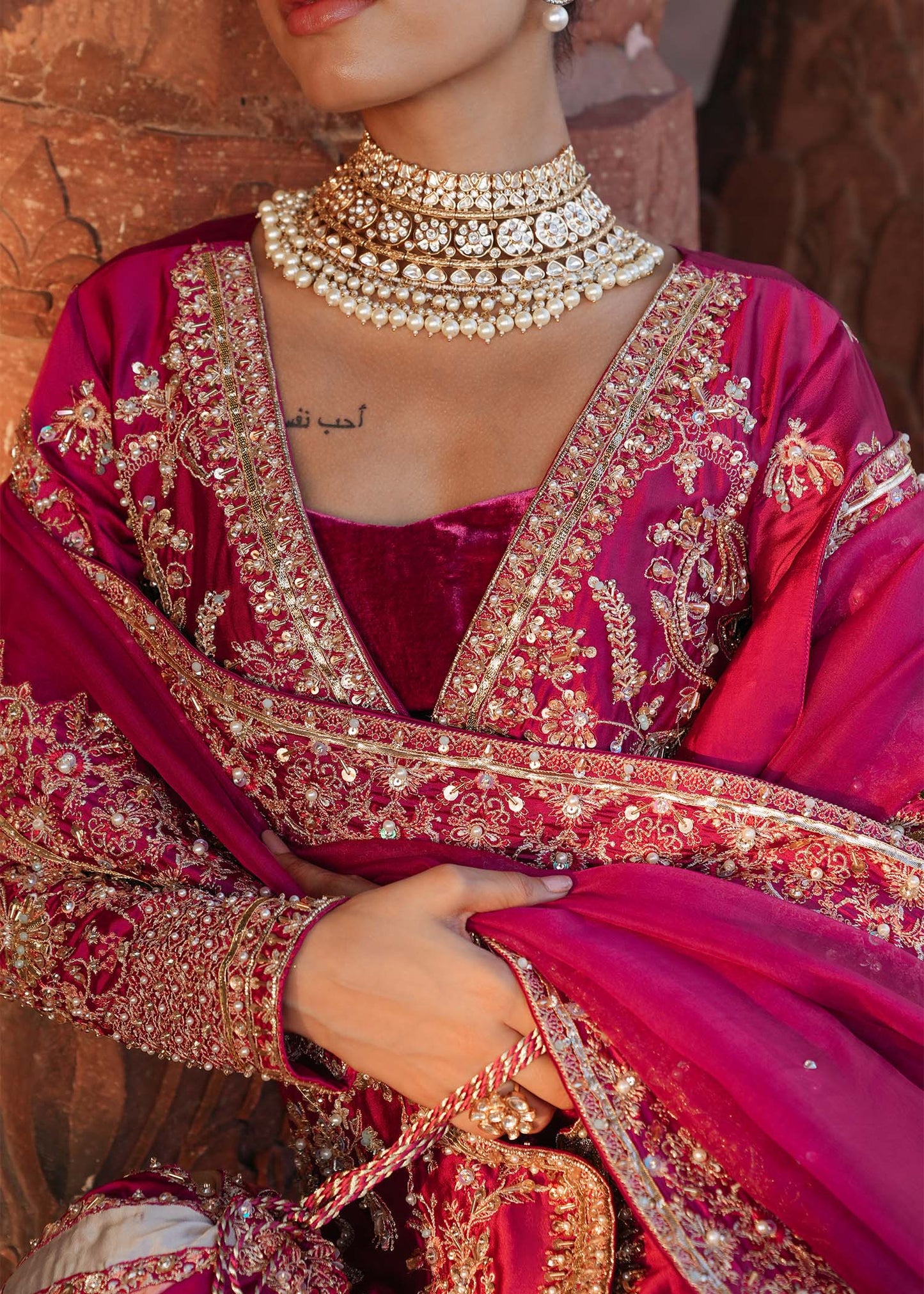 Kanwal Malik | Sajni Wedding Festive | INAZAR - Wedding Dress - available at Maria Faisal in UK and USA.