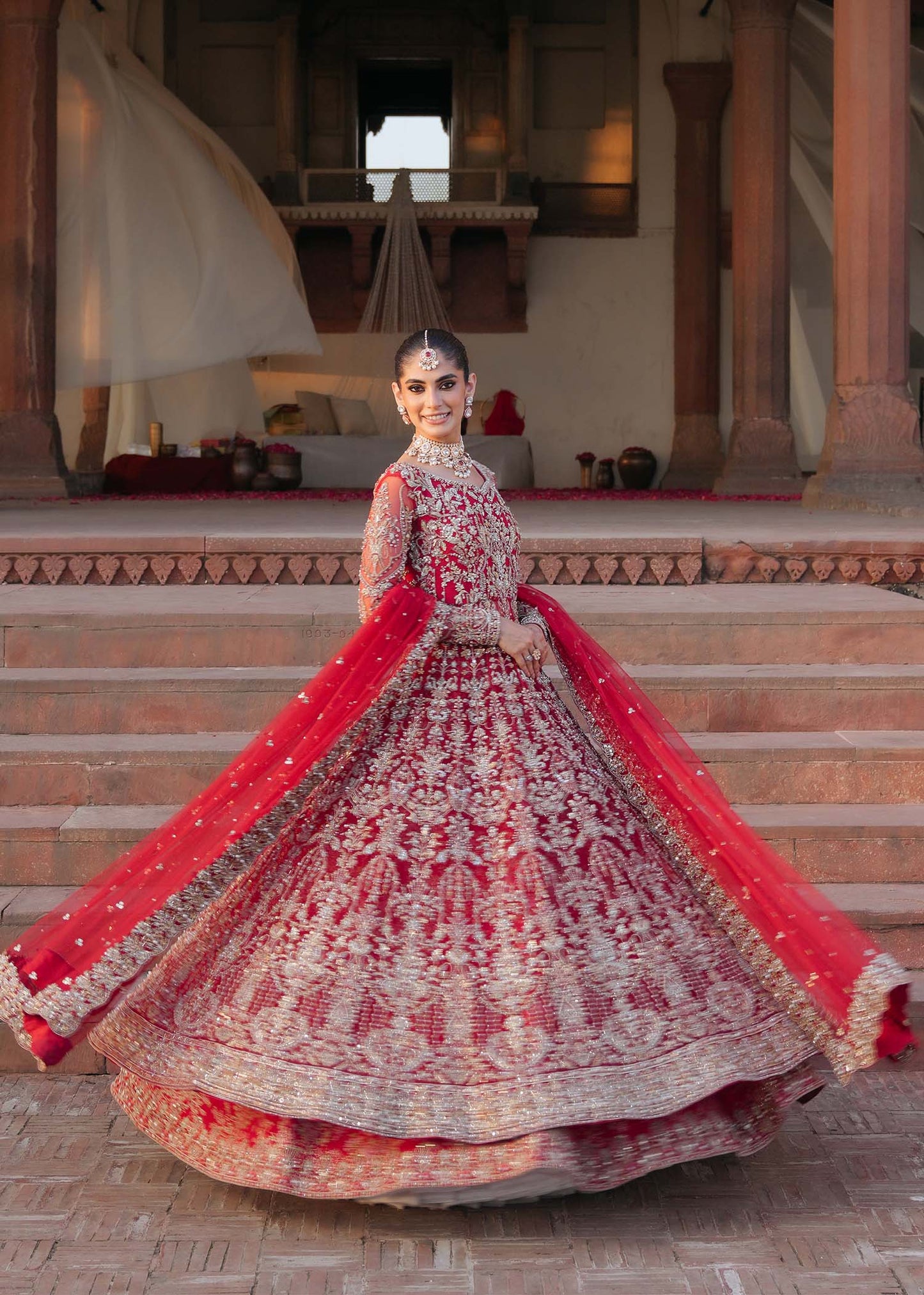 Kanwal Malik | Sajni Wedding Festive | ARMAL - Wedding Dress - available at Maria Faisal in UK and USA.