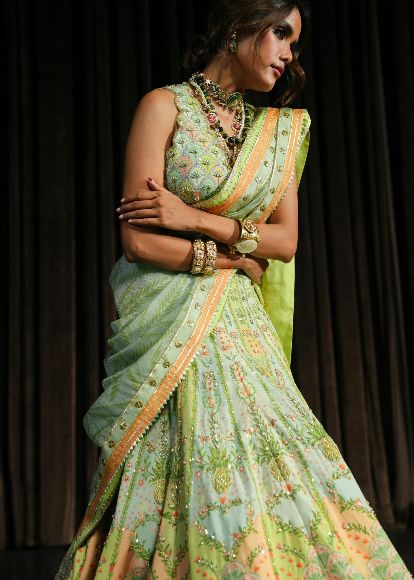 Crimson | Silk Eid Pret | Mutiyaar