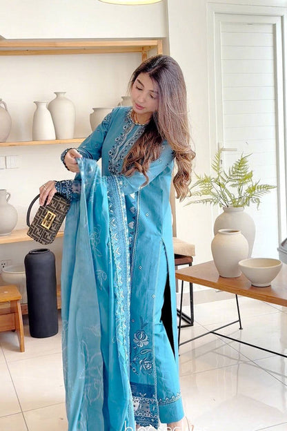 Maryam N Maria | Elara 25 |BLUE MOON - MS50370 by Maria Faisal - Registered Vendor of : Maryam N Maria - type : Ladies Clothes - 100% original wedding dresses