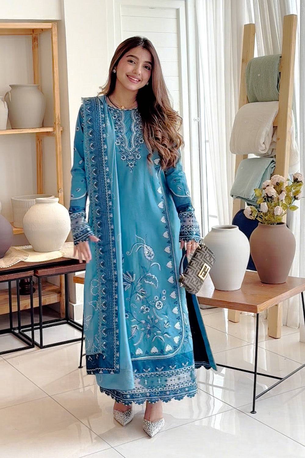 Maryam N Maria | Elara 25 |BLUE MOON - MS50370 by Maria Faisal - Registered Vendor of : Maryam N Maria - type : Ladies Clothes - 100% original wedding dresses