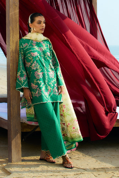 Sania Maskatiya | Luxury Lawn 25 | Jehan (B) - Ladies Clothes - Maria Faisal