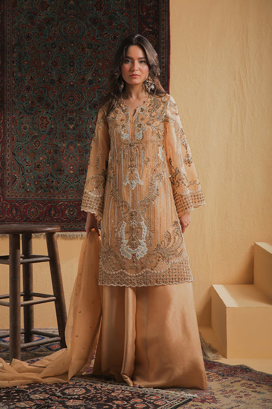 Shamaeel Ansari | Majestic Legacy | Amber Elixir - Bridal Dress - available at Maria Faisal in UK and USA.