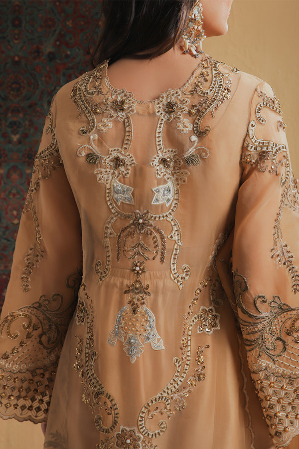 Shamaeel Ansari | Majestic Legacy | Amber Elixir - Bridal Dress - available at Maria Faisal in UK and USA.
