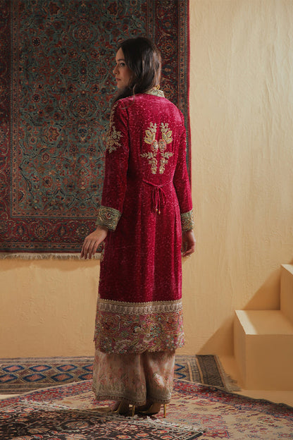 Shamaeel Ansari | Majestic Legacy |Crimson Heritage - Bridal Dress - available at Maria Faisal in UK and USA.
