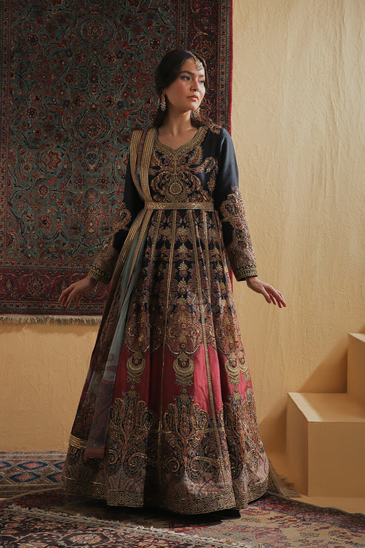 Shamaeel Ansari | Majestic Legacy | Royal Pishwas - Bridal Dress - available at Maria Faisal in UK and USA.