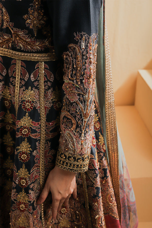 Shamaeel Ansari | Majestic Legacy | Royal Pishwas - Bridal Dress - available at Maria Faisal in UK and USA.