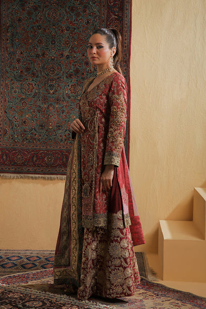 Shamaeel Ansari | Majestic Legacy | Marrakesh Gharara - Bridal Dress - available at Maria Faisal in UK and USA.