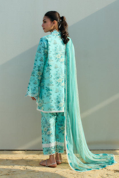 Sania Maskatiya | Luxury Lawn 25 | Myra (B) - Ladies Clothes - Maria Faisal