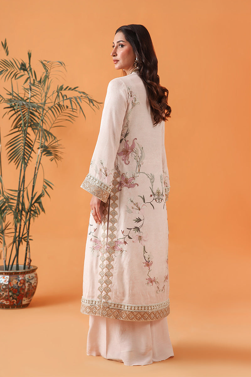 Shamaeel Ansari | Classic Luxe 26 | Garden Grace - Luxury Dress - available at Maria Faisal in UK and USA.