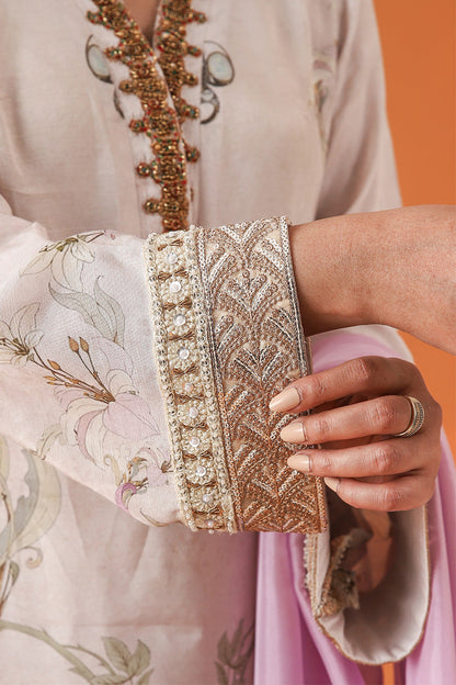 Shamaeel Ansari | Classic Luxe 26 | Garden Grace - Luxury Dress - available at Maria Faisal in UK and USA.