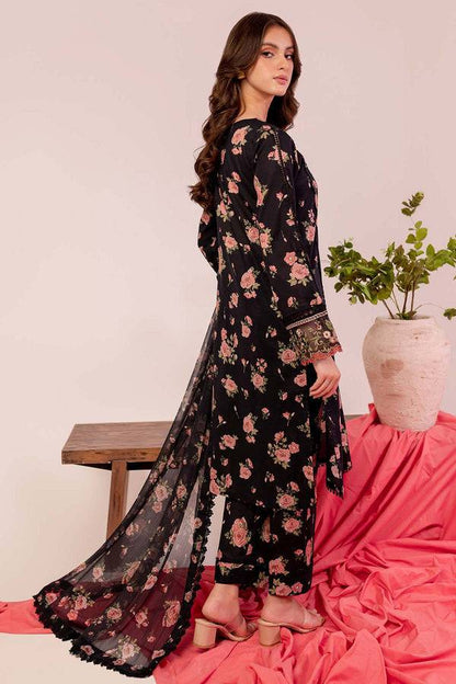 Farasha | Printed Essentials | Black Scarlet by Maria Faisal - Registered Vendor of : Farasha - type : Ladies Clothes - 100% original wedding dresses