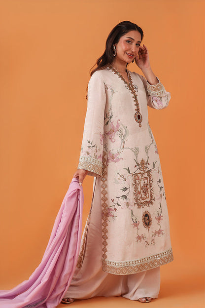 Shamaeel Ansari | Classic Luxe 26 | Garden Grace - Luxury Dress - available at Maria Faisal in UK and USA.
