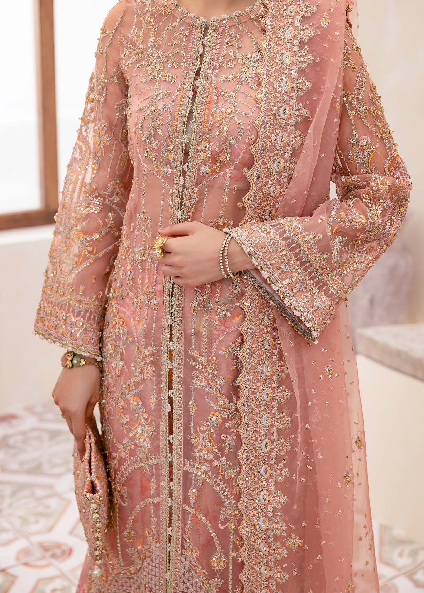 Kanwal Malik | Mirha Eid Luxury Pret 25 | Eshaal by Maria Faisal - Registered Vendor of : Kanwal Malik - type : Ladies Clothes - 100% original wedding dresses