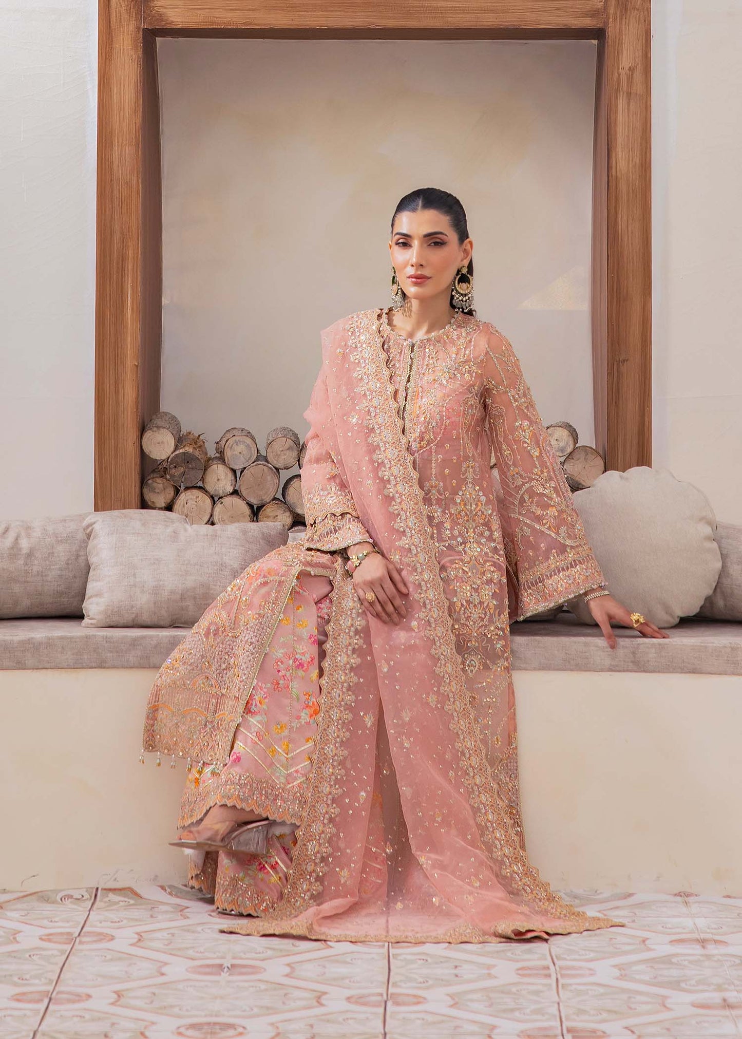 Kanwal Malik | Mirha Eid Luxury Pret 25 | Eshaal by Maria Faisal - Registered Vendor of : Kanwal Malik - type : Ladies Clothes - 100% original wedding dresses