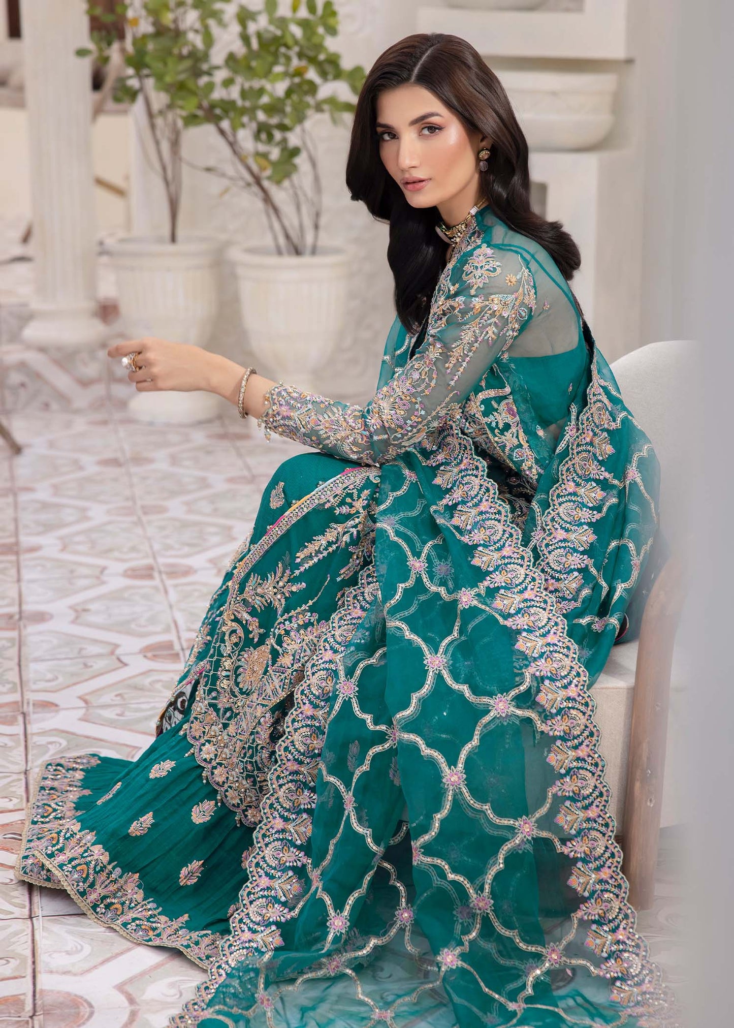 Kanwal Malik | Mirha Eid Luxury Pret 25 | Maya by Maria Faisal - Registered Vendor of : Kanwal Malik - type : Ladies Clothes - 100% original wedding dresses