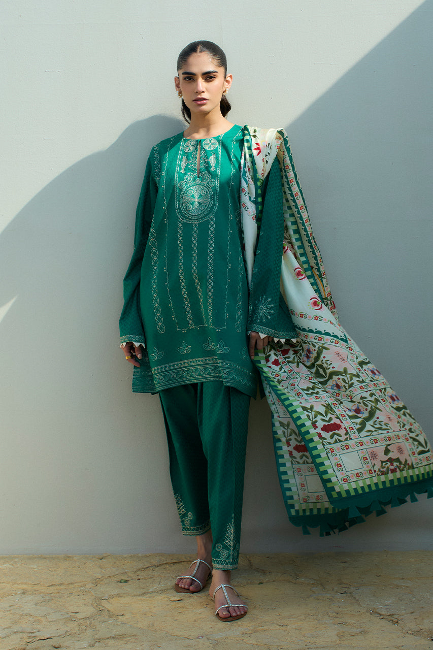 Sania Maskatiya | Luxury Lawn 25 |Tami (B) - Ladies Clothes - Maria Faisal