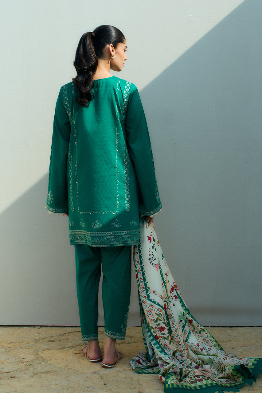 Sania Maskatiya | Luxury Lawn 25 |Tami (B) - Ladies Clothes - Maria Faisal