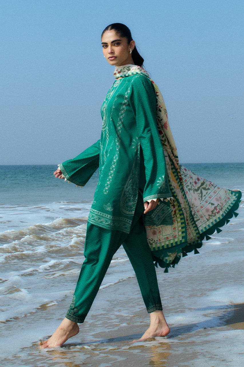 Sania Maskatiya | Luxury Lawn 25 |Tami (B) - Ladies Clothes - Maria Faisal