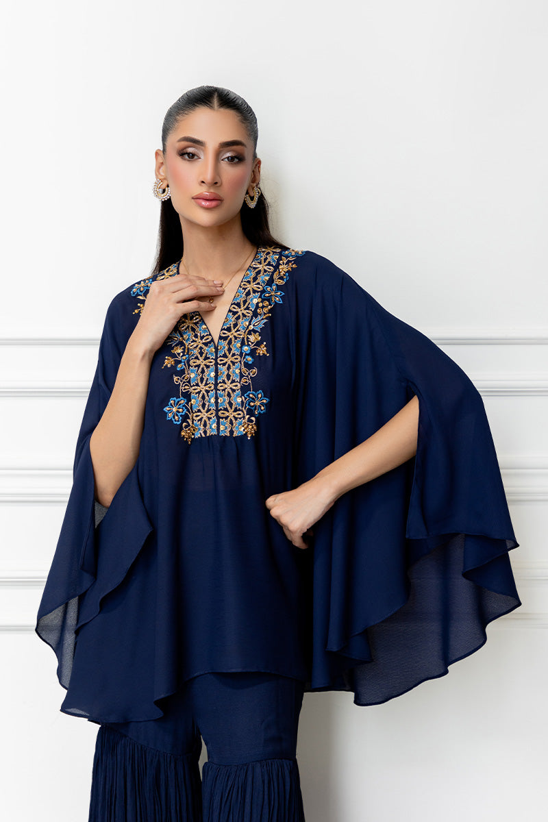 Mina Hasan | Fall Edit 26 | Rabia - Formal Dress - available at Maria Faisal in UK and USA.