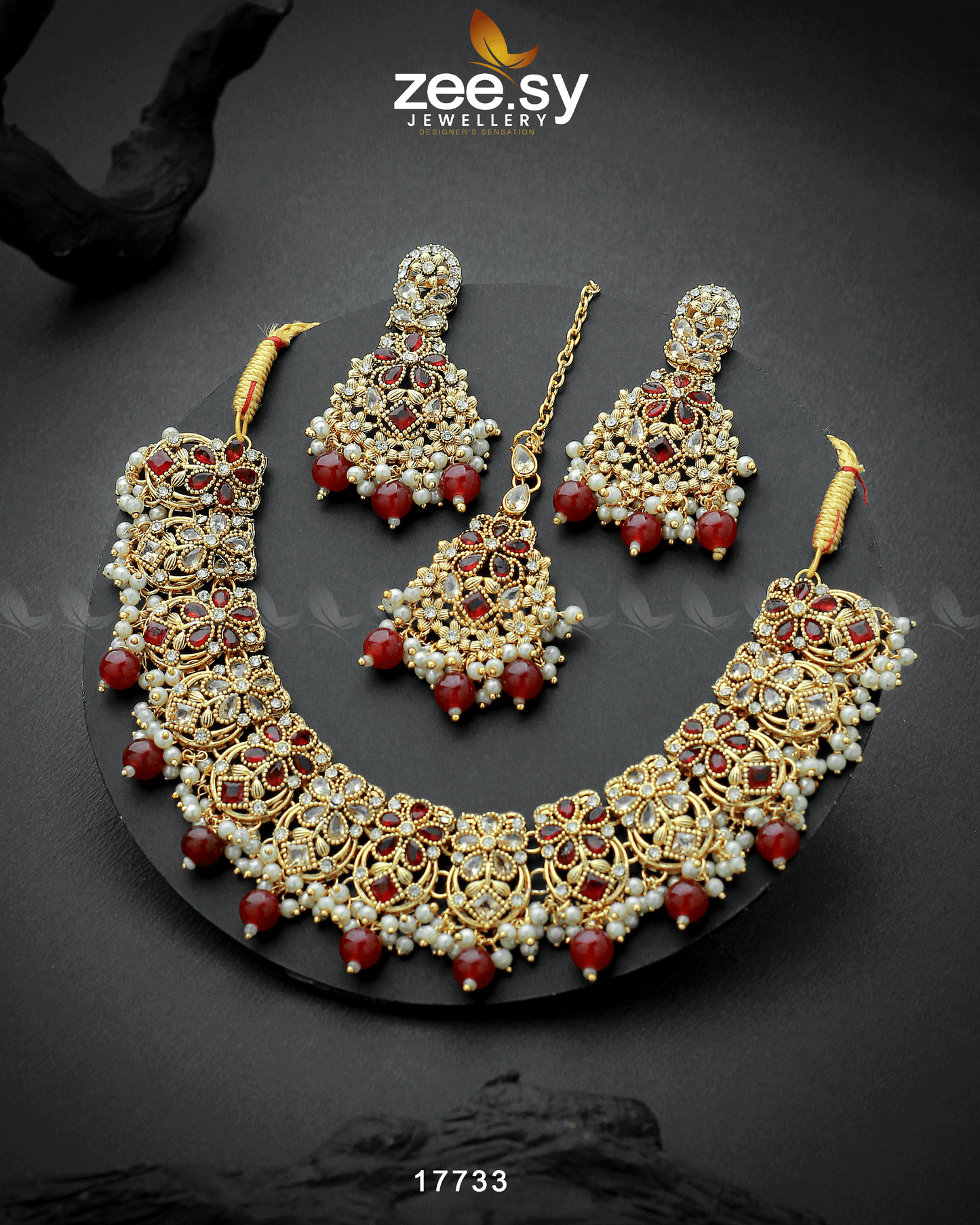 Amaryllis Necklace - Necklace Sets 