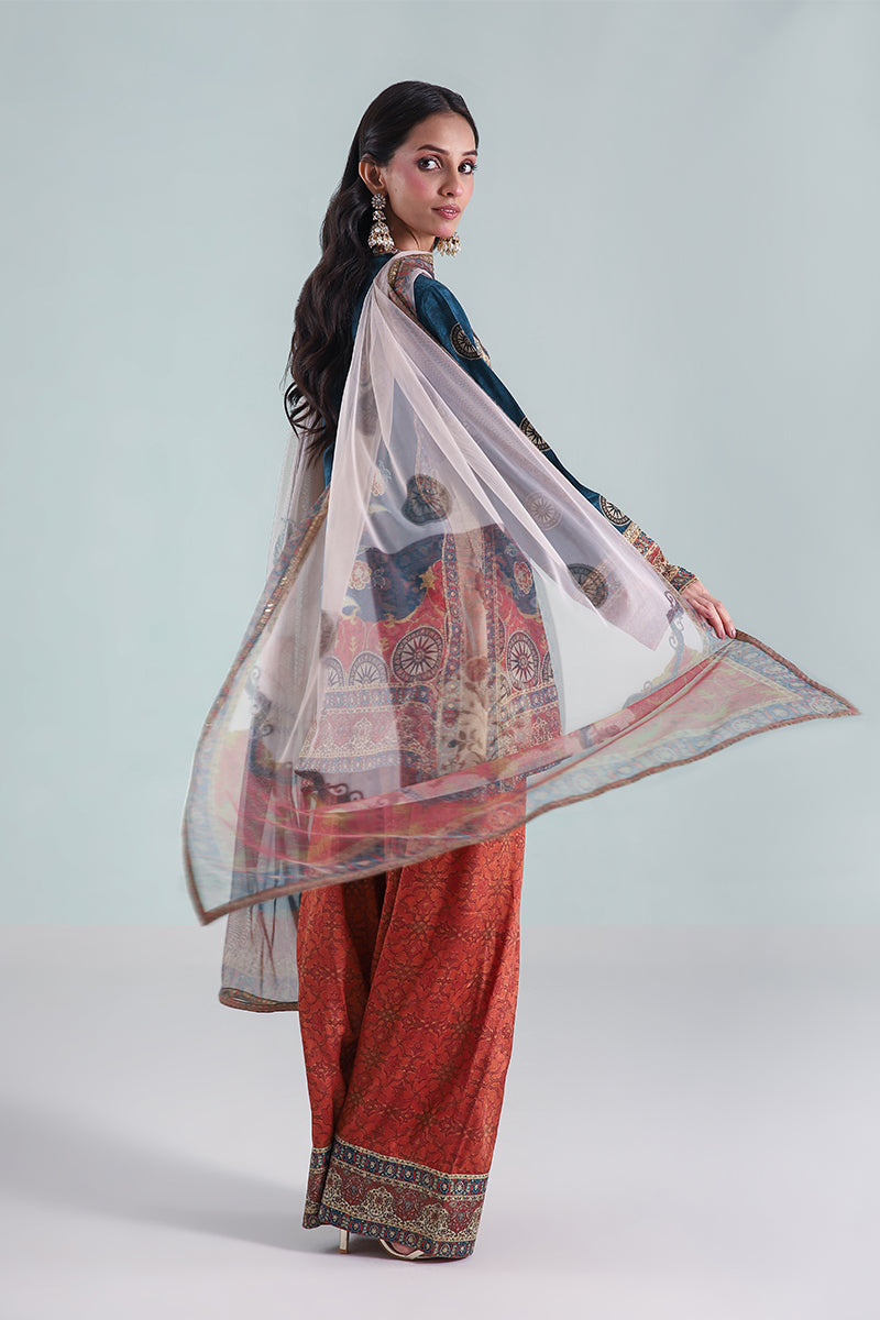 Shamaeel Ansari | The Festive Edit 26 | Naurang - Luxury Dress - available at Maria Faisal in UK and USA.